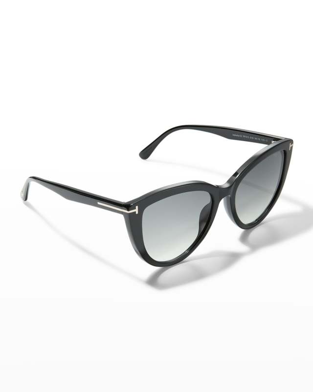 Isabella Plastic Cat-Eye Sunglasses